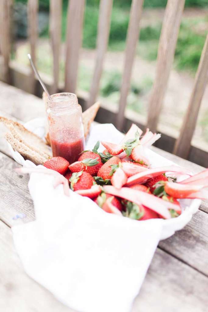 kitskitchen strawberry rhubarb jam recipe