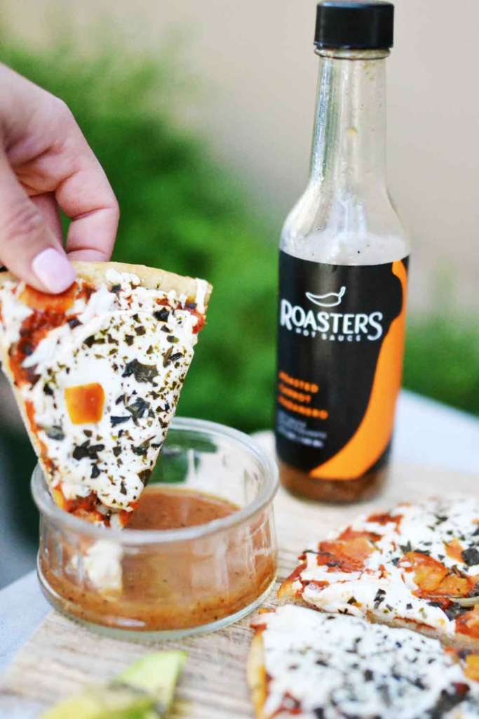 Roasters Hot Sauce, Daiya Gluten Free Dairy-Free Pizza, kitskitchen